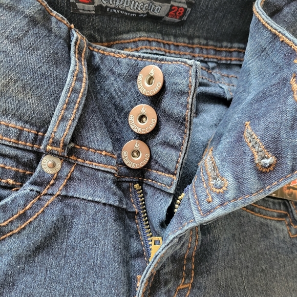 NEW Blue Jeans stretch size 28 push-up jeans - Picture 3 of 7